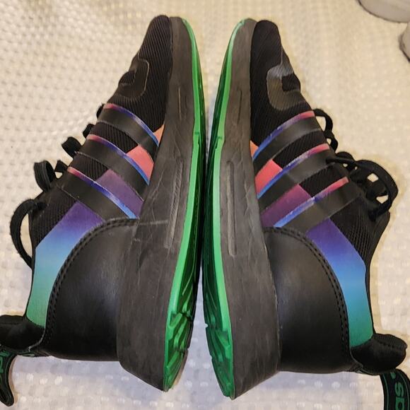 ADIDAS EUC WOMEN'S SIZE 7 RAINBOW ATHLETIC SNEAKERS SHOES - Picture 11 of 11
